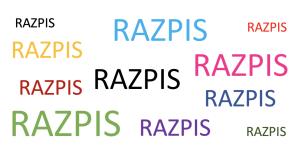 Napisi razpis