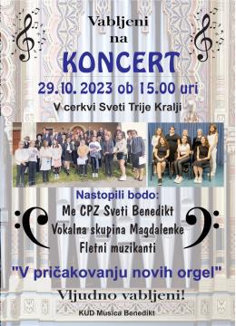 Vabilo na koncert