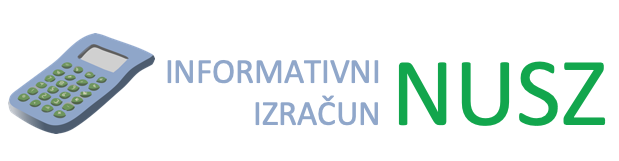 Informativni izračun NUSZ