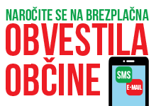 Naročite se na brezplačna obvestila občine